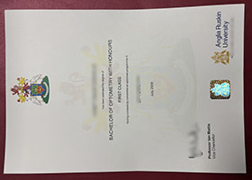 ARU degree, Anglia Ruskin University diploma sample