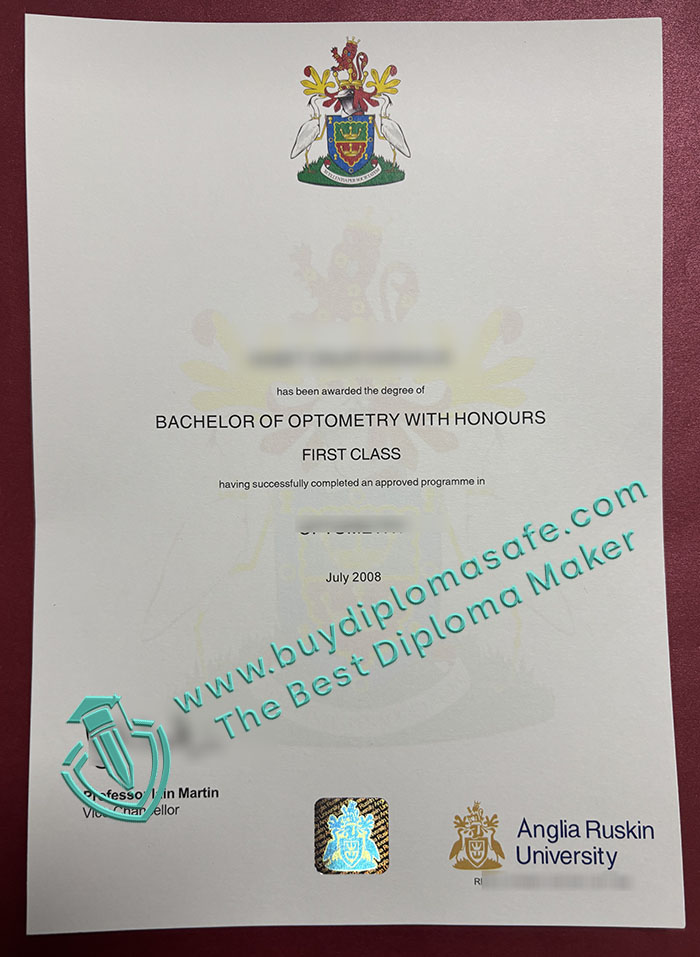 ARU degree, Anglia Ruskin University diploma