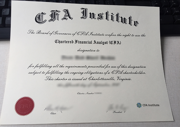 CFA Certificate CFA Certificate