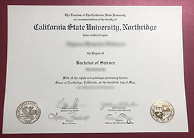 CSUN diploma, California State University, Northridge degree sample