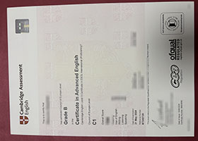 Cambridge CAE certificate, C1 Advanced Ceertificate sample