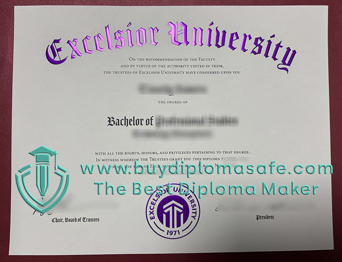 Excelsior University degree Excelsior University degree