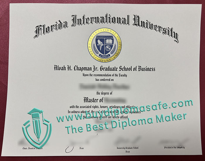 Florida International University Diploma Florida International University Diploma