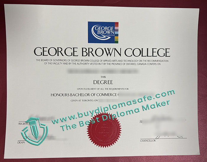 George Brown College Degree