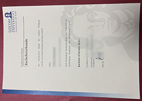 Goethe-Universität Frankfurt am Main urkunde sample