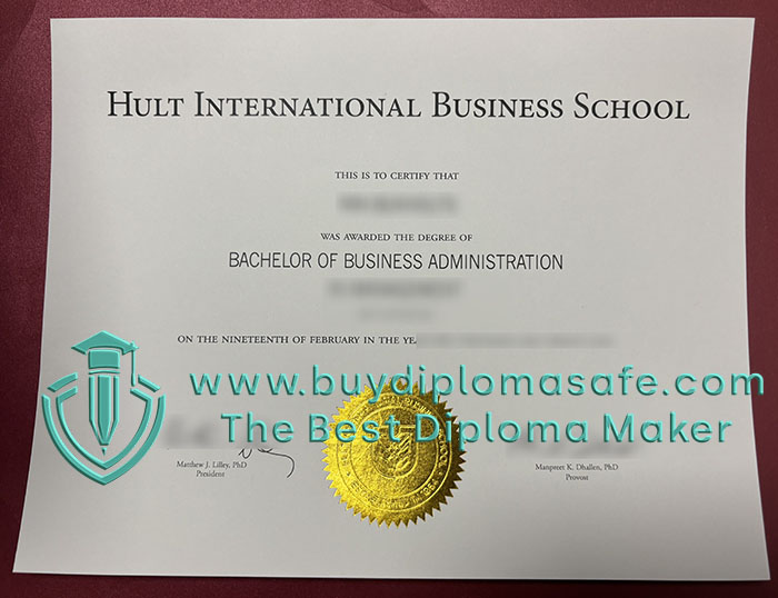 Hult International Business School diploma