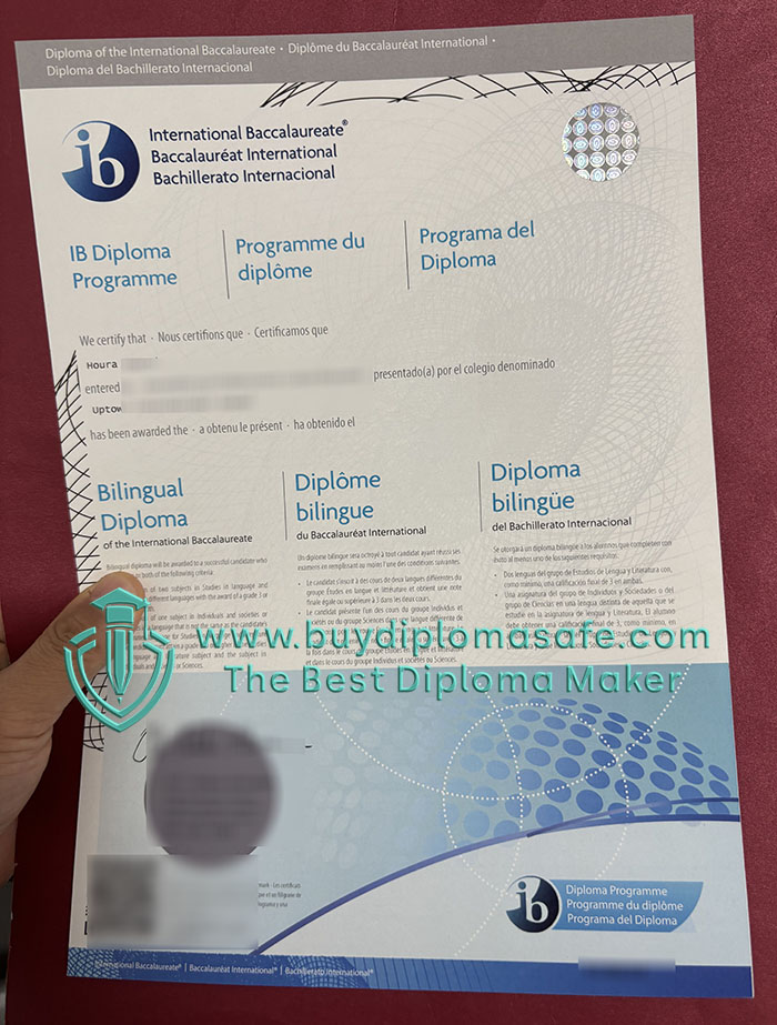 IB diploma, International Baccalaureate Diploma