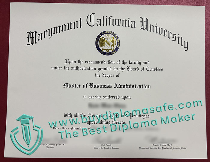 Marymount California University degree