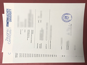 RWTH Aachen University Zeugnis sample