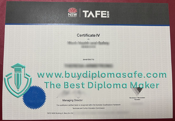 TAFE NSW Certificate IV