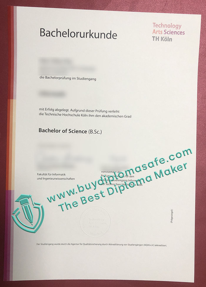 TH Köln Urkunde, Order a Cologne University of Applied Sciences diploma TH Köln Urkunde, Order a Cologne University of Applied Sciences diploma