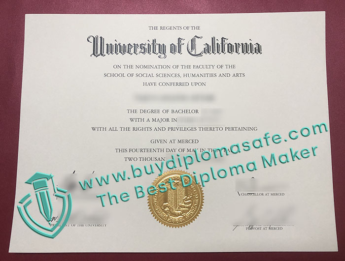 UC Merced diploma UC Merced diploma