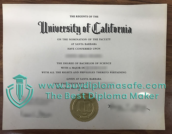 UCSB diploma, Make a UC Santa Barbara degree