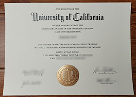 UCSD diploma