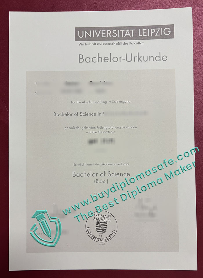 Universität Leipzig Urkunde