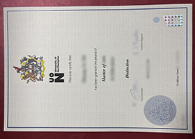 University of Northampton degree sample