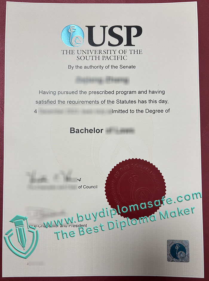 University of the South Pacific (USP) Diploma