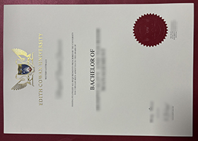 Edith Cowan University Degree certificate