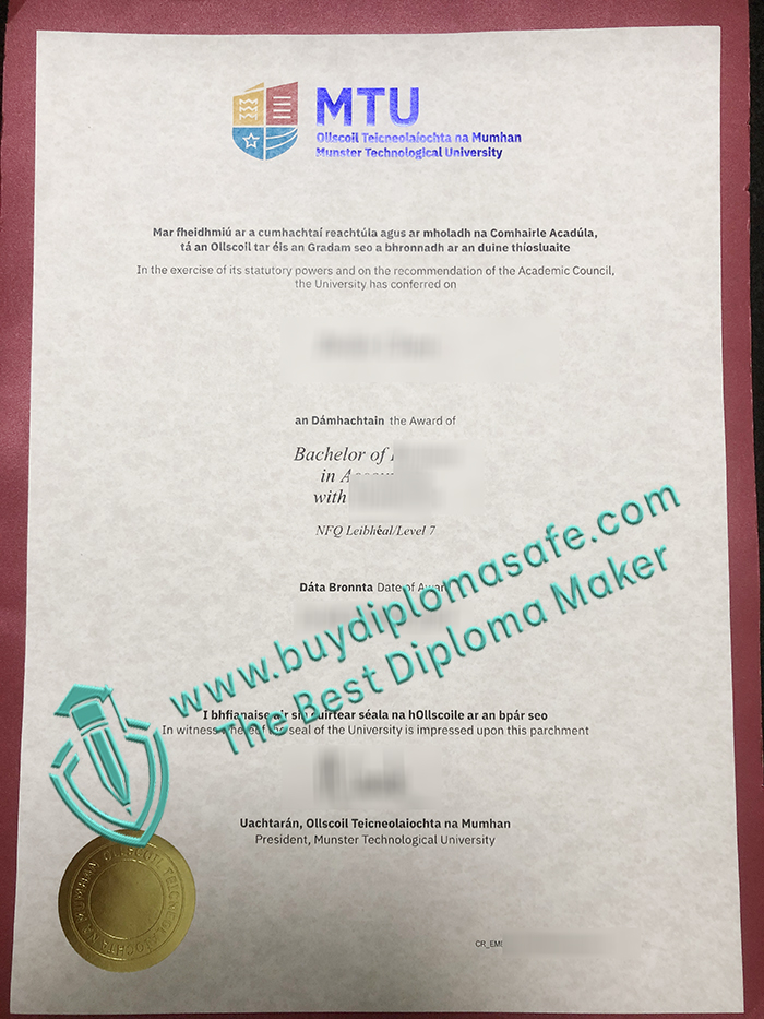 Munster Technological University degree Munster Technological University degree