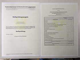 REIFEPRÜFUNGSZEUGNIS