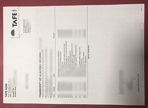 TAFE NSW transcript sample