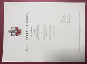 University of Essex degree certificate