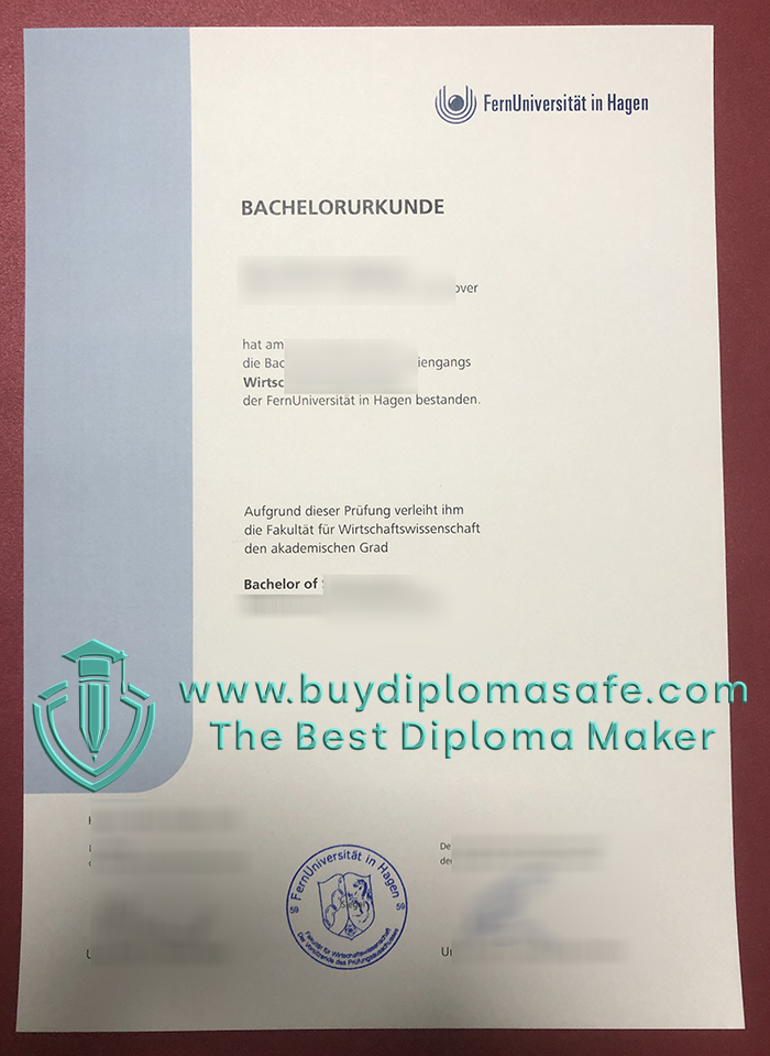 University of Hagen diploma 2025