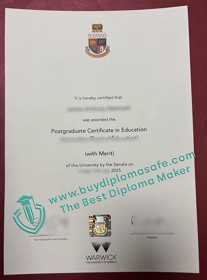 University of Warwick Degree