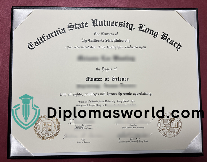 CSULB diploma
