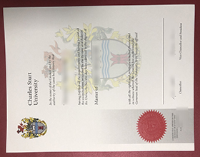 Charles Sturt University degree sample
