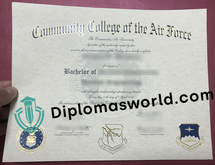 Community-College-of-the-Air-Force-CCAF-diploma Community-College-of-the-Air-Force-CCAF-diploma