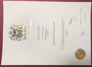 Coventry University degree sample