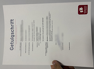 Hogeschool Rotterdam Getuigschrift sample