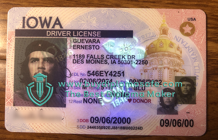 Iowa driver’s license, Buy a Iowa ID