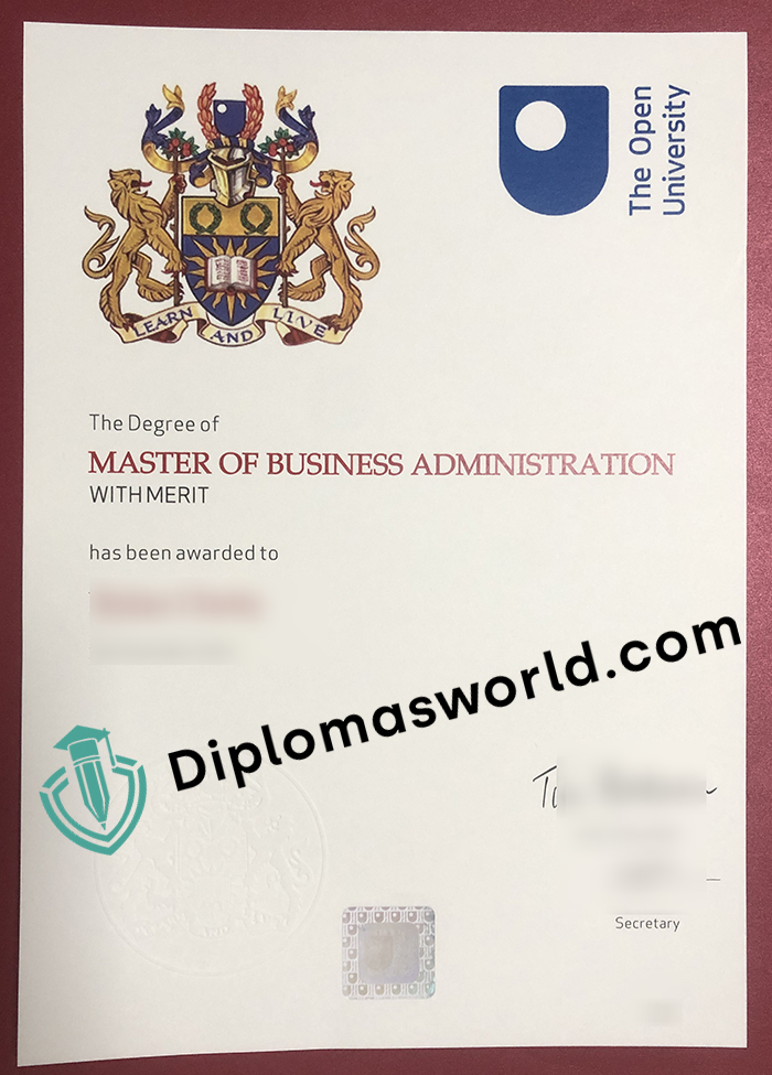 Open University degree Open University degree