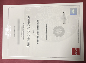 Oxford Brookes University degree