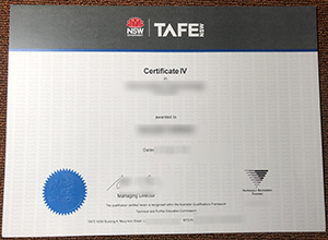 TAFE NSW Certificate