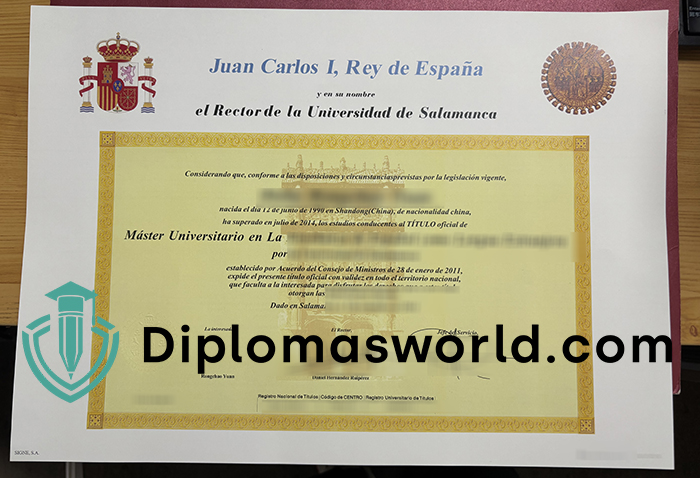 Universidad de Salamanca degree