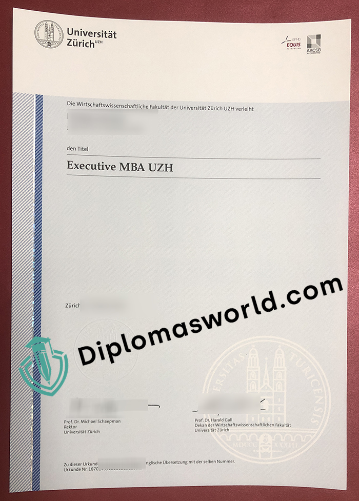 Universität Zürich diploma Universität Zürich diploma