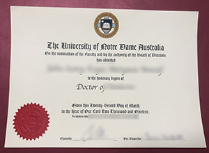 University of Notre Dame Australia degree