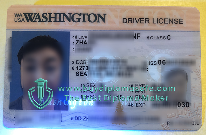 Washington driver's license sample, Buy a Washington ID Washington driver's license sample, Buy a Washington ID