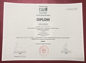 Česká zemědělská univerzita v Praze diploma sample