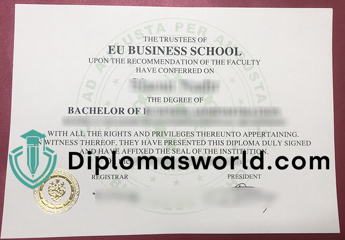 EU Business School degree EU Business School degree