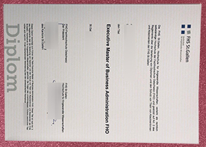 FHS St.Gallen diplom