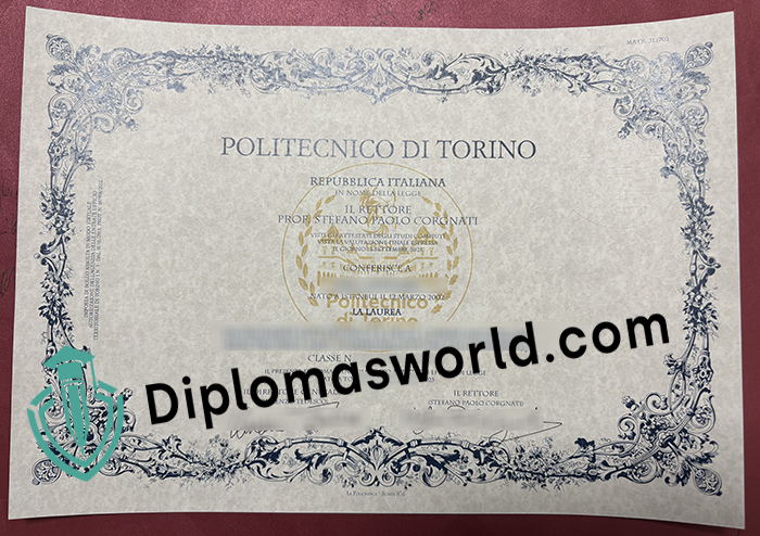 Politecnico di Torino Laurea Politecnico di Torino Laurea