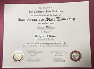 SFSU diploma