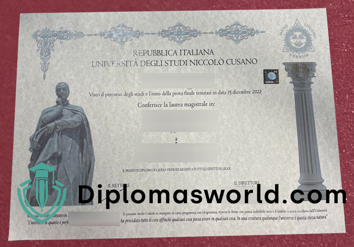 Università degli Studi Niccolò Cusano Laurea Università degli Studi Niccolò Cusano Laurea