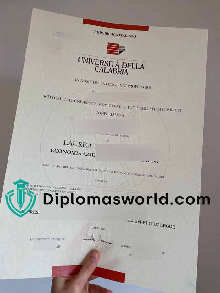 Università della Calabria laurea, Università della Calabria diploma Università della Calabria laurea, Università della Calabria diploma