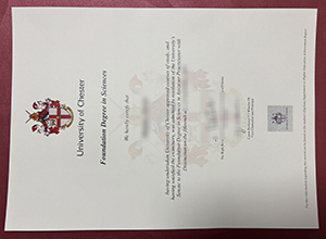 University of Chester degree sample