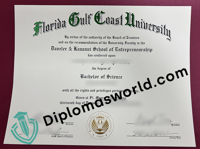 FGCU degree